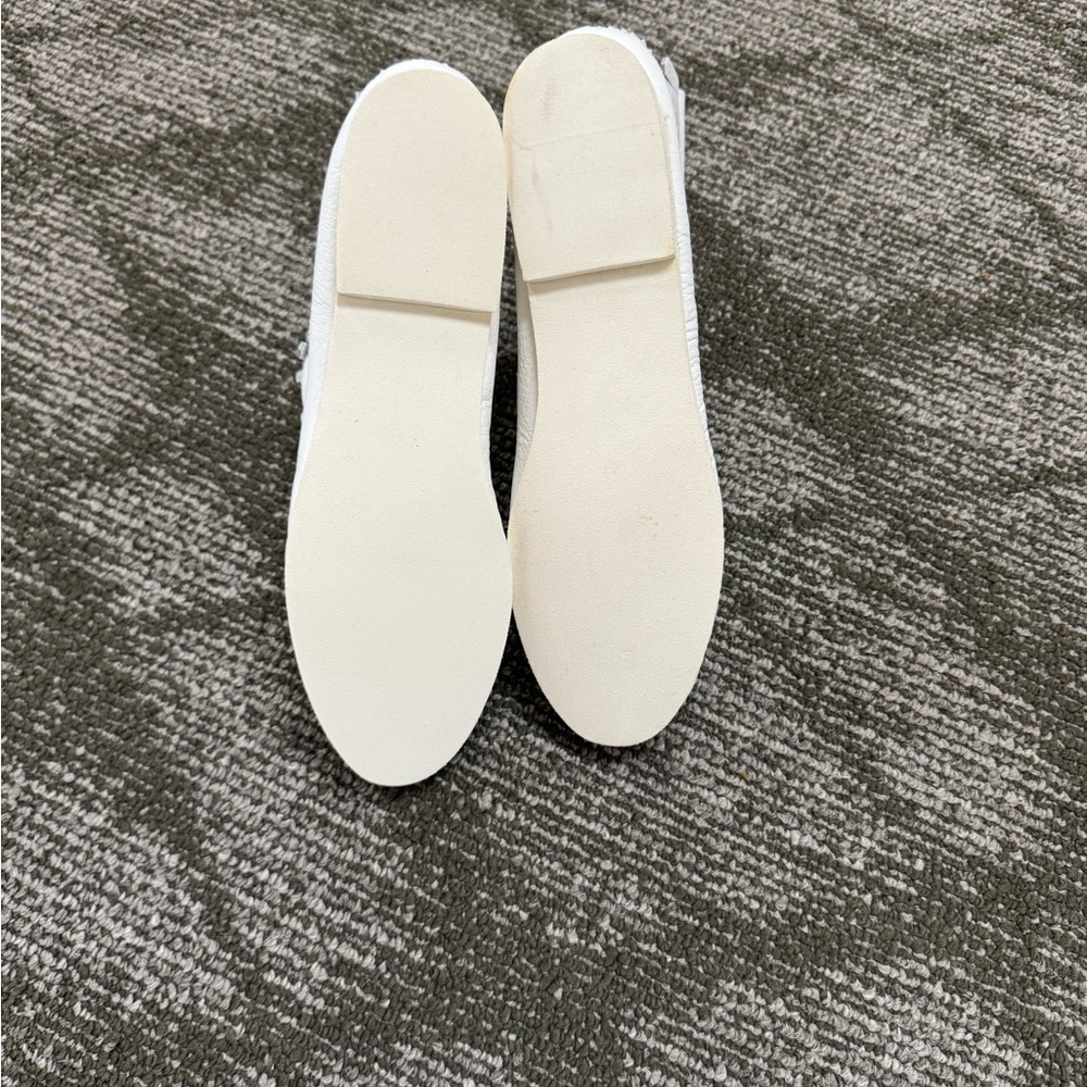 Minnetonka leather White Fringe Ankle Boots - Picture 4 of 7
